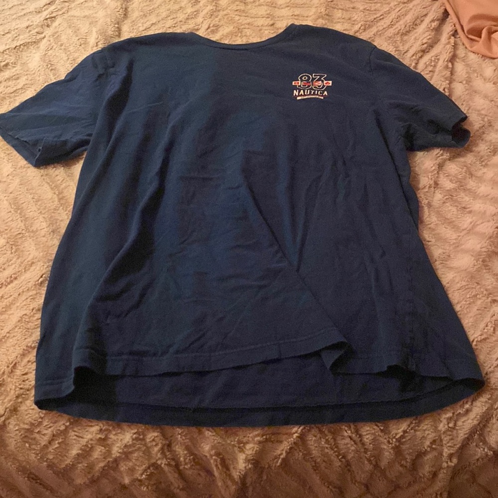 Nautica tee, navy blue, size xxl, men’s